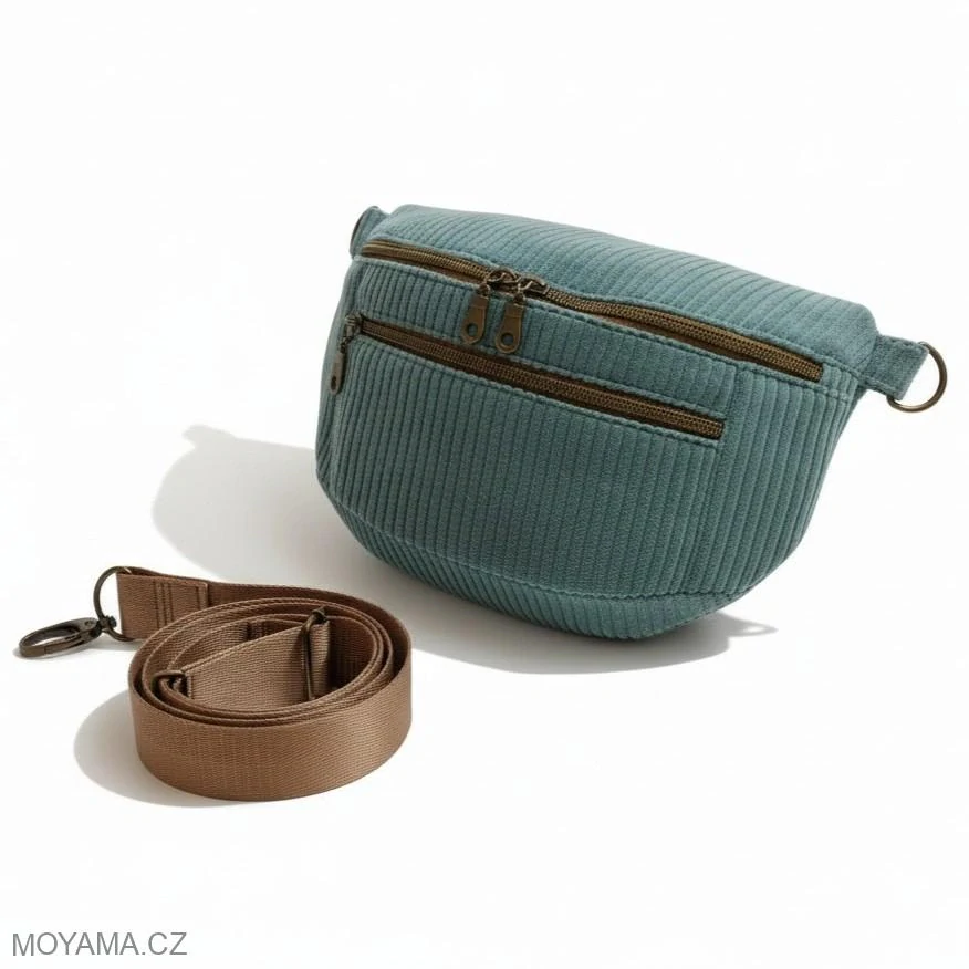 Ledvinka Maya Pocket – sky blue bronze