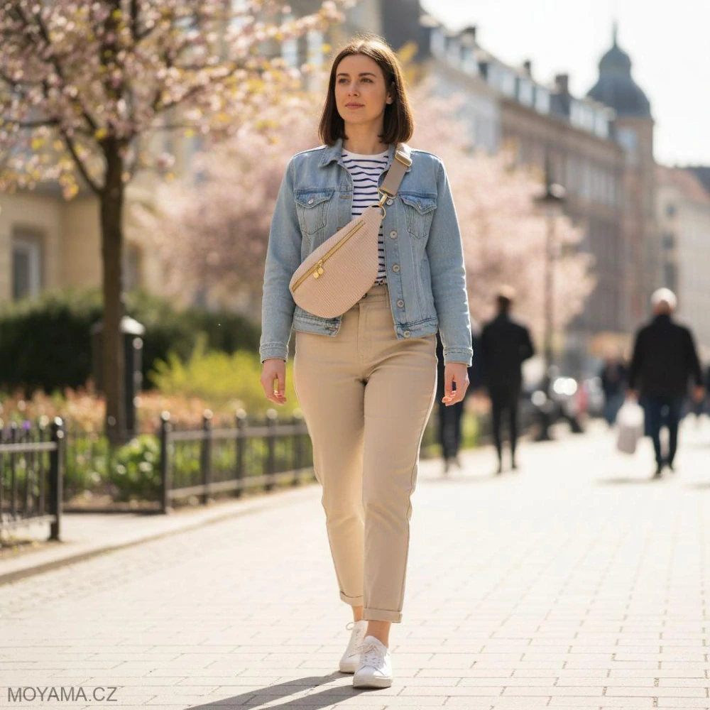 Ledvinka Mia Flow – cream beige