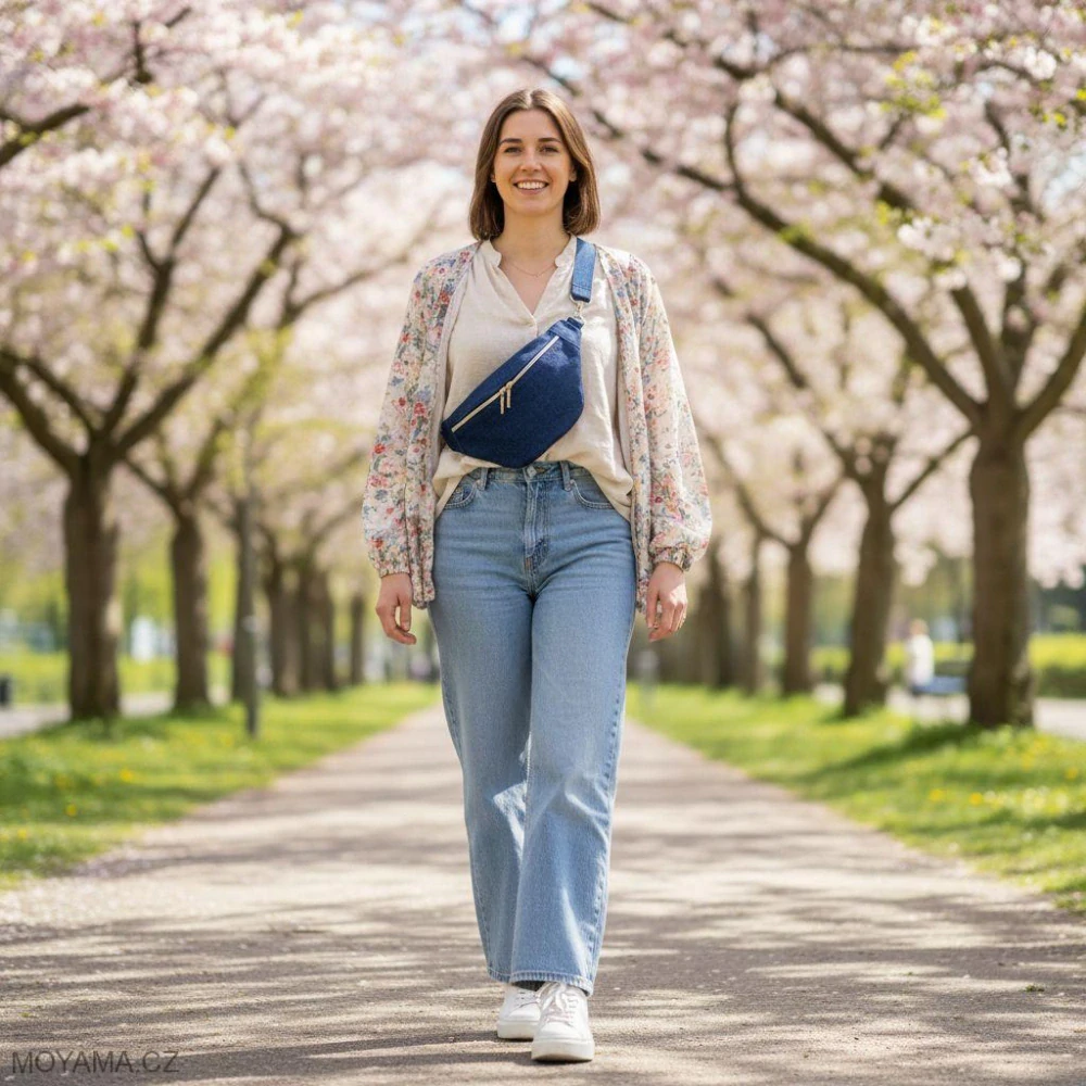 Ledvinka Mia Flow – denim blue I.