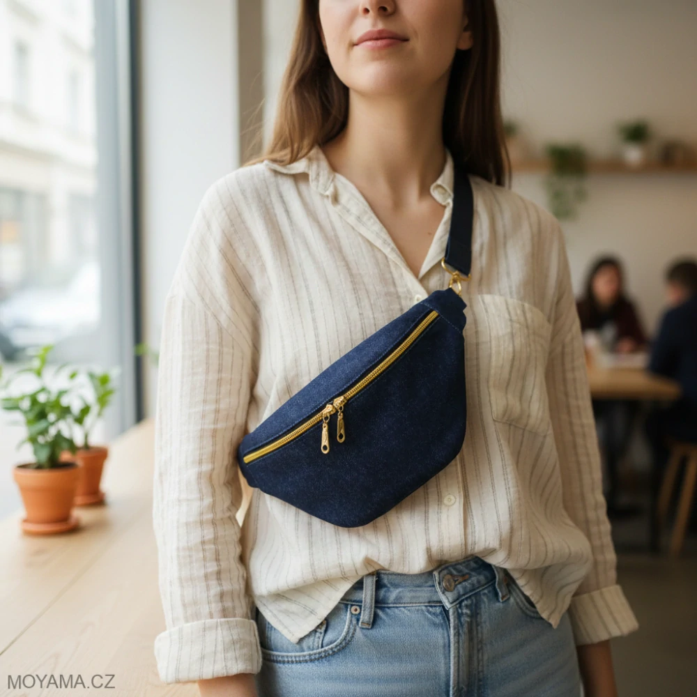 Ledvinka Mia Flow – denim blue II.