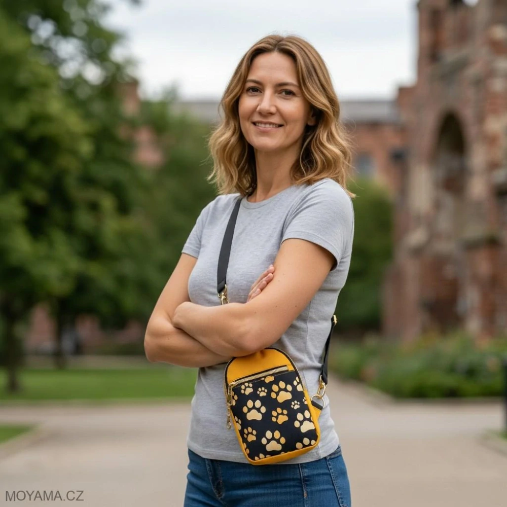 Crossbody DEFNE VII. – golden paw I.