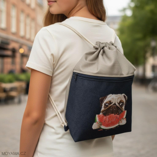 Batoh vak - mops - Bagy