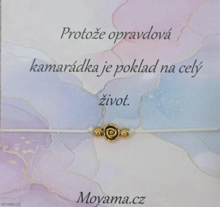 Náramek Sharis X. karta opravdová kamarádka