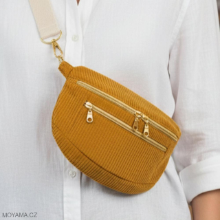 Ledvinka Maya pocket - antique yellow
