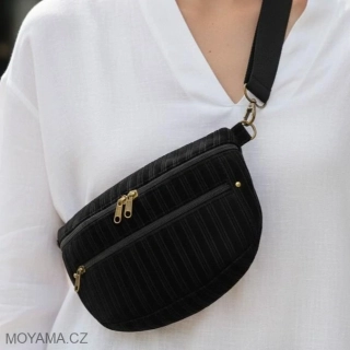 Ledvinka Maya Pocket – black stripes