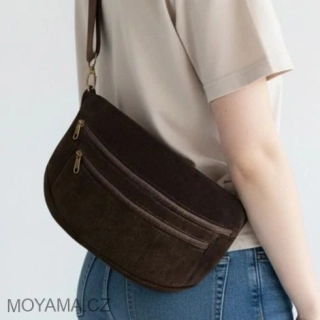 Ledvinka Maya XL pocket - chocolate 