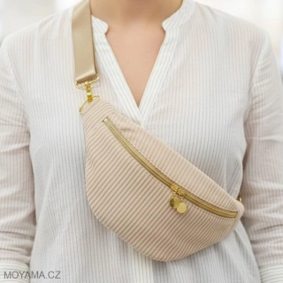 Ledvinka Mia Flow – cream beige