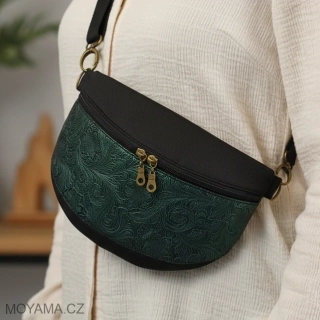 Ledvinka Maya ornament - green