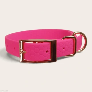 Obojek XS – Deniz Pink Hexa