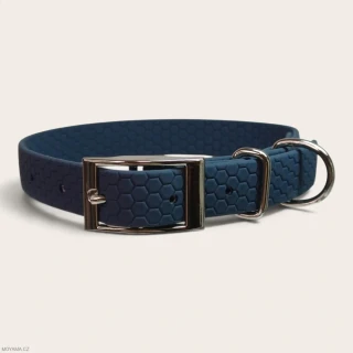 Obojek S – Deniz Dark Blue Hexa