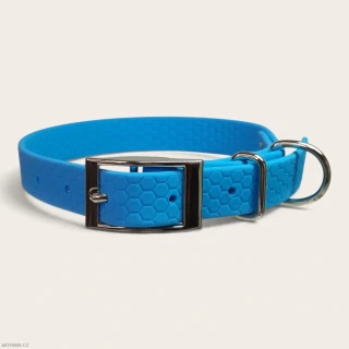 Obojek S – Deniz Light Blue Hexa