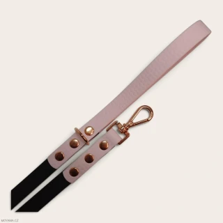 Vodítko S - black pink hexa