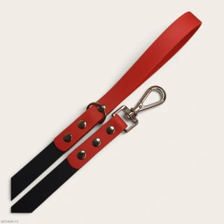Vodítko M - black red