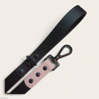 Vodítko L - black light pink hexa