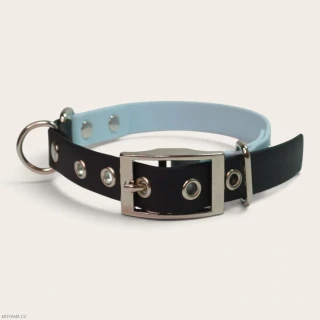 Obojek L – Charlie DUO black-light blue